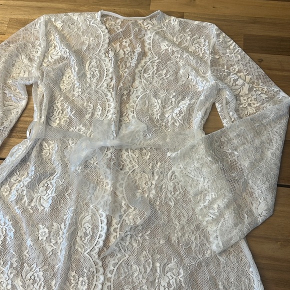 İCOLLECTION ⭐️  sheer lace robe - Picture 5 of 8